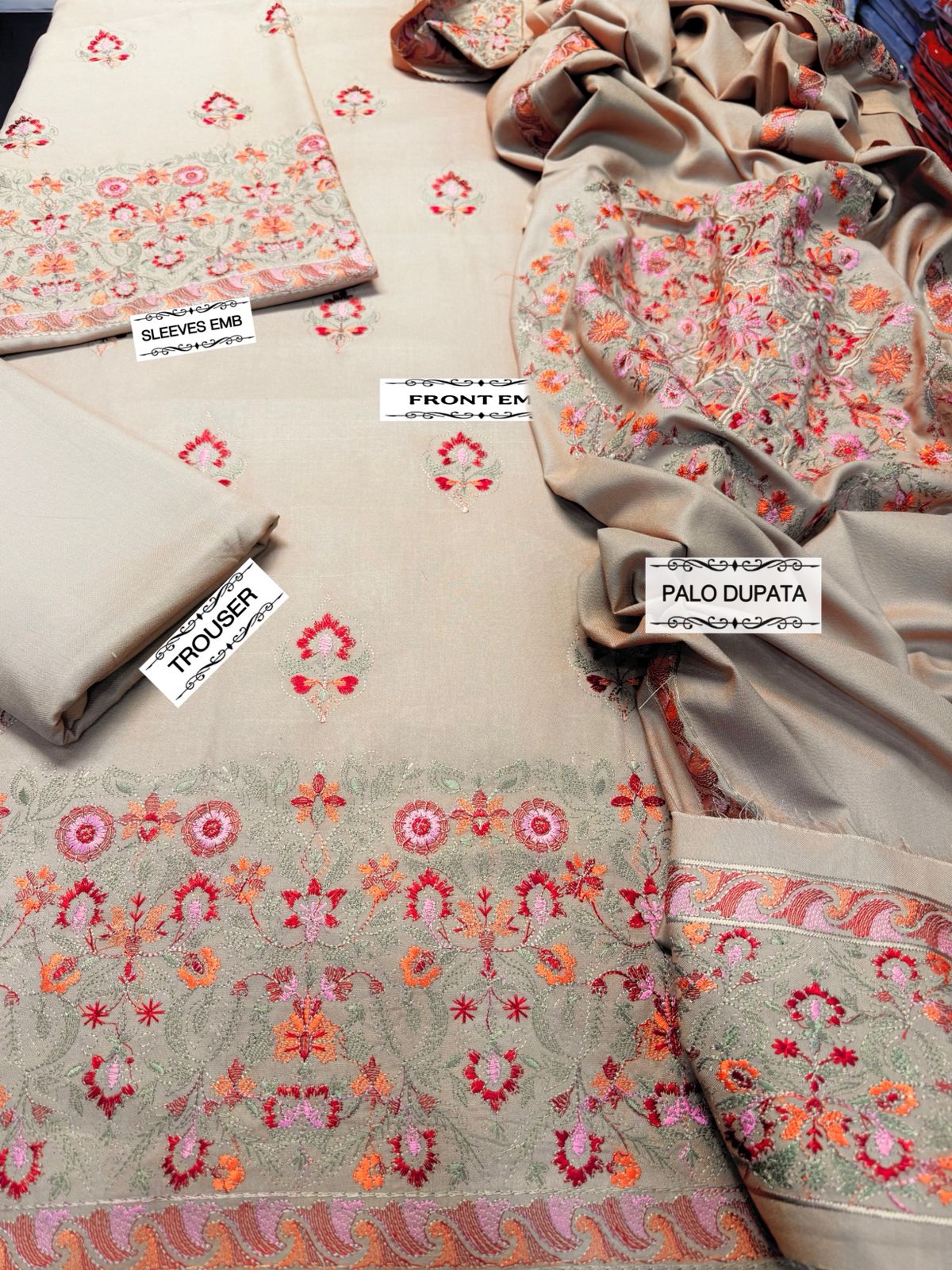 BAREEZE 3pc Casual Winter Collection CODE 7204 - Image 3