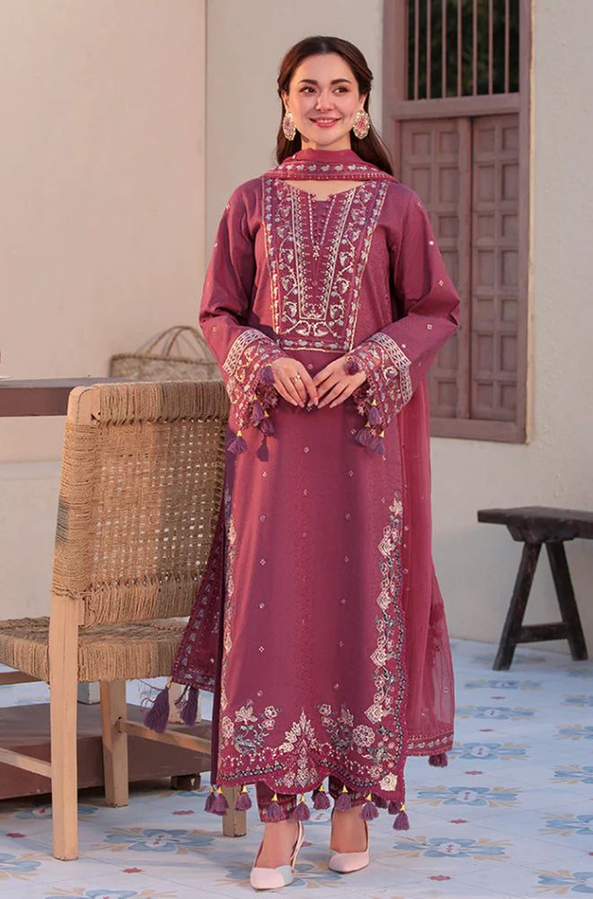 HANIA AMIR 3pc Casual Winter Collection CODE 802