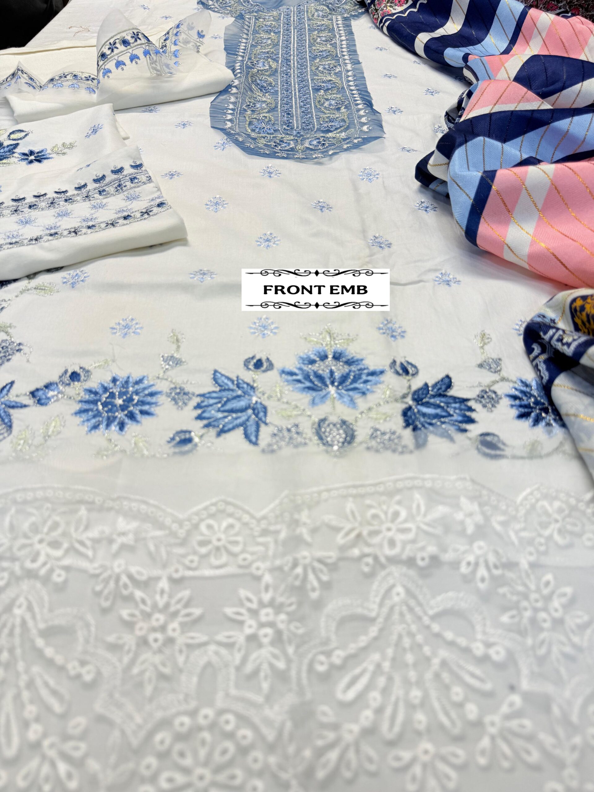 ZARA COCO 3pc Wedding Winter Collection CODE# 7004 - Image 5