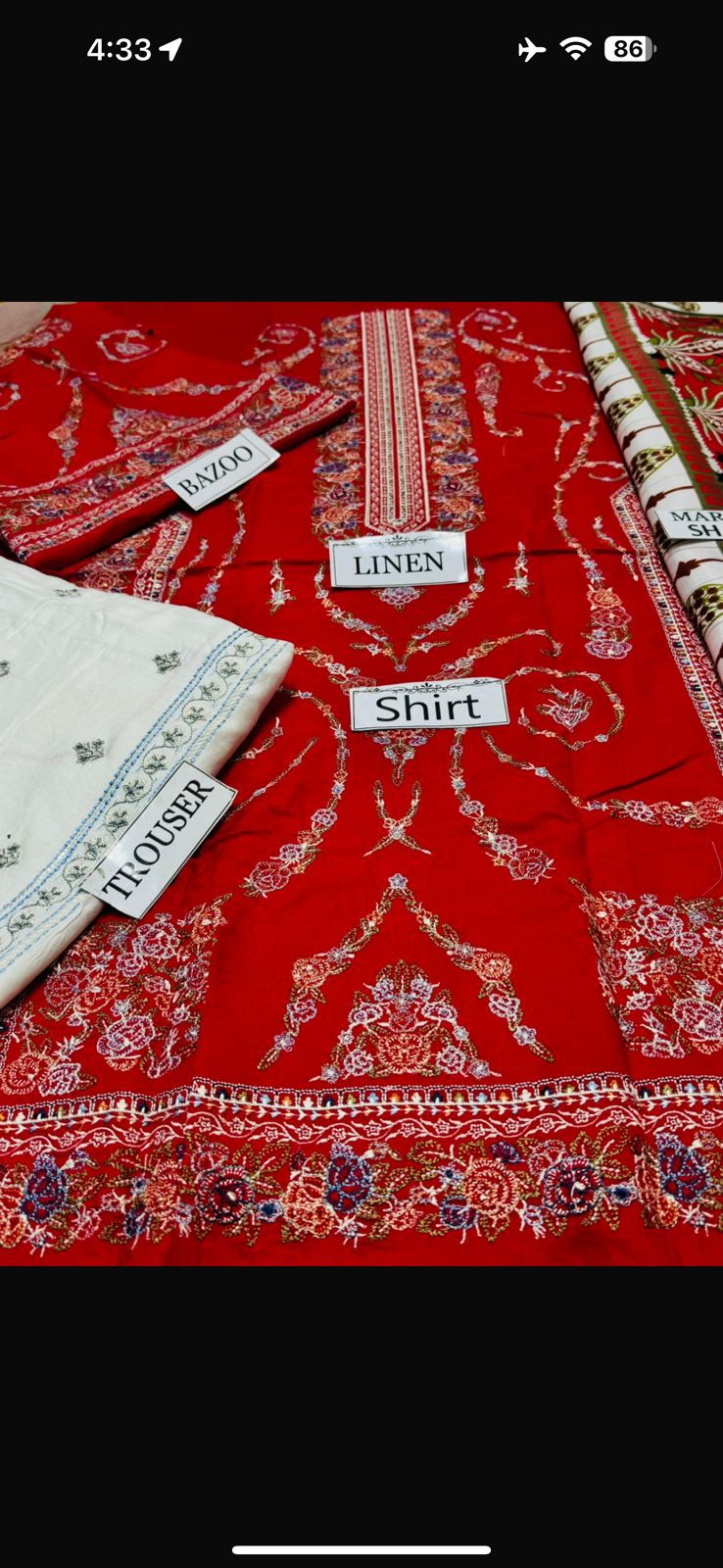 ZARA COCO 3pc Wedding Winter Collection CODE# 7003 - Image 5