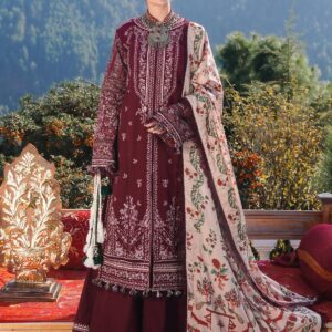 HUSSAIN REHAN 3pc Casual Winter Collection CODE 7031