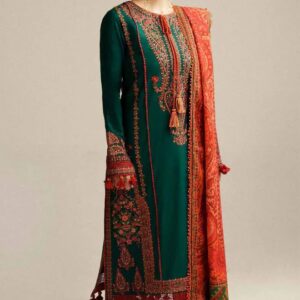 HUSSAIN REHAN 3pc Casual Winter Collection CODE 7026